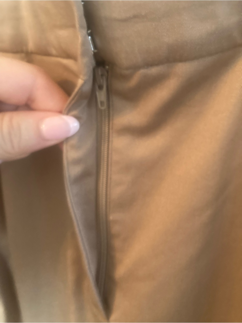 Mango Wide-Leg Pants in Warm Brown - Picture 6 of 8